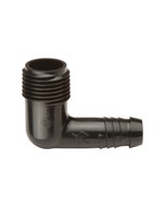 SBE050 - 1/2 in. Male NPT x 1/2 in. Barb Elbow (Bag of 50 fittings)