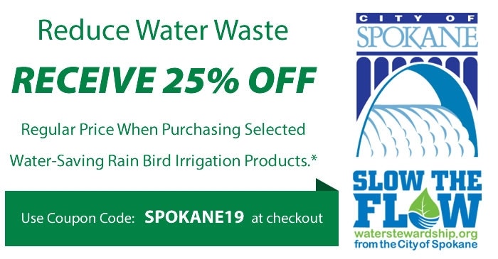 Special Savings for Spokane Water Dept Customers